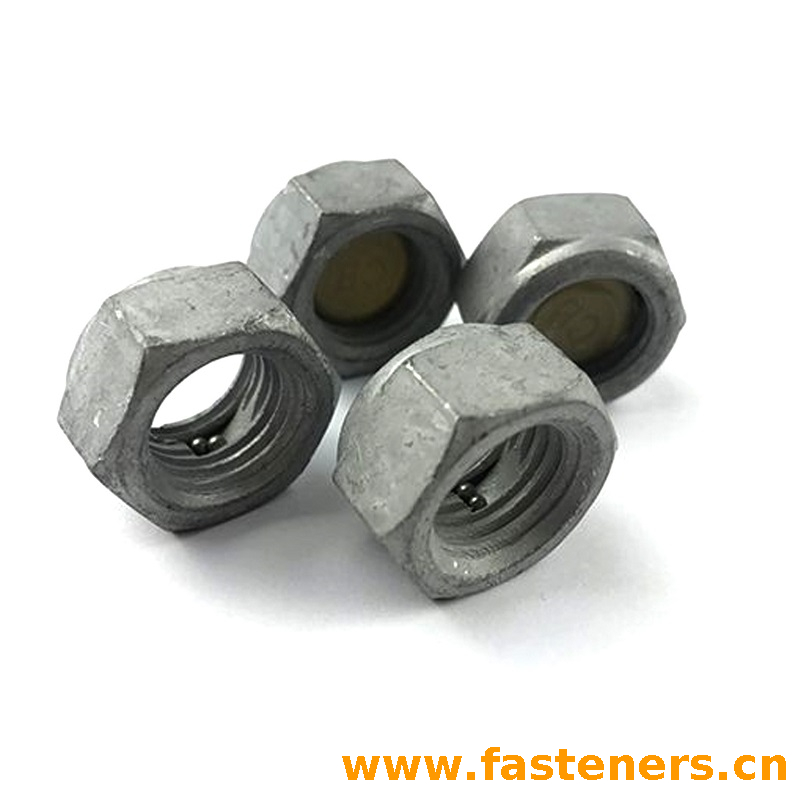 Anti-theft Locking Nuts Hot Dip Galvanizing 