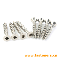 ASME B 18.6.5M Metric Square Recessed Flat Countersunk Tapping Screws