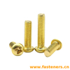 Brass Material Pan Head Screws With Cross Recess GB/T818 