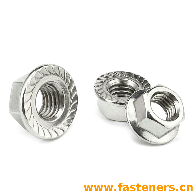 GB/T 6177.1 Hexagon Nuts With Flange, Flange nut Style 2