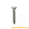 NF E 25-661 Slotted Raised Countersunk (Oval) Head Tapping Screws