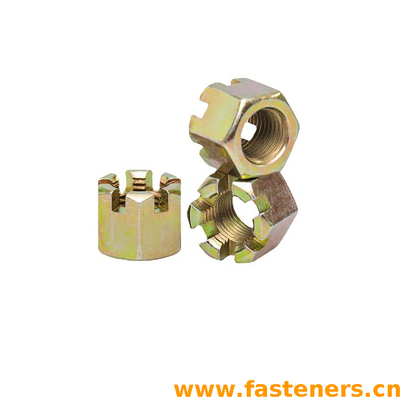 JIS B1170 Hexagon Slotted Nuts