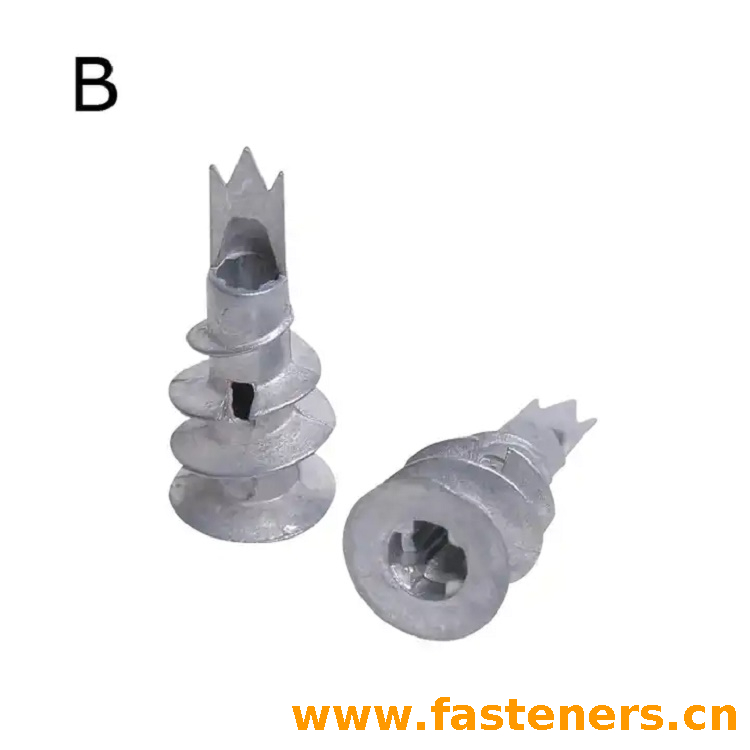 Drywall Anchor, Easy Drive Dry Wall Anchors,Zinc Alloy Self Drilling