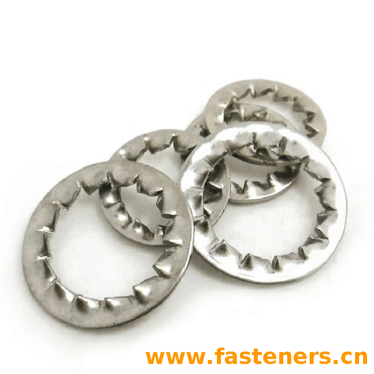 DIN6798 (J) Serrated Lock Washers—Type J With Internal Teeth
