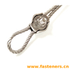 Stainless Steel Box Type Single Card Steel Wire Rope Clip Head Ingot Clip