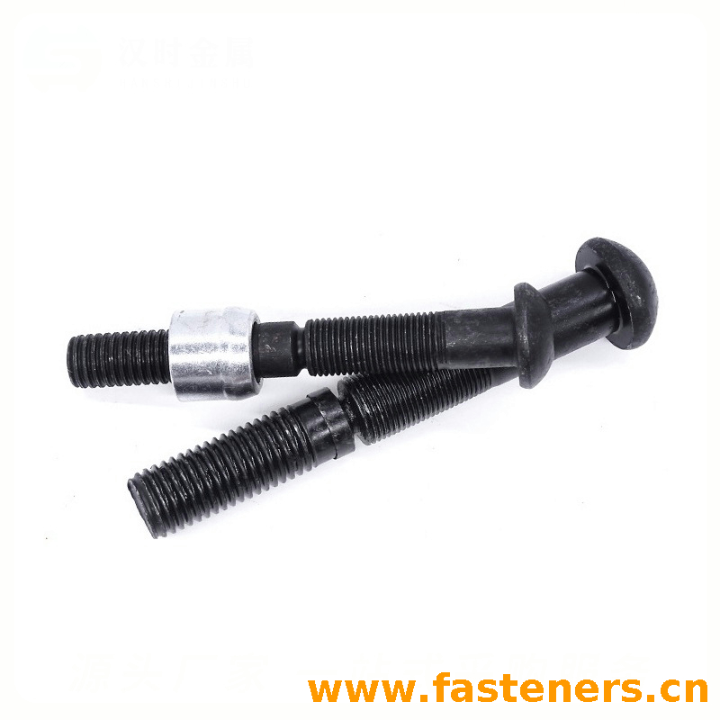 Carbon Steel Zinc,Black,Ring - Grooved Rivet,Huck Bolt with Collar