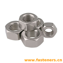 NF E25-451 Hexagon Nuts, Style 1, With Fine Pitch Thread