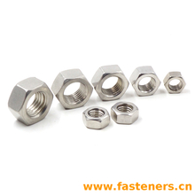 DIN934 Hexagon nut stainless steel 304，316，316L