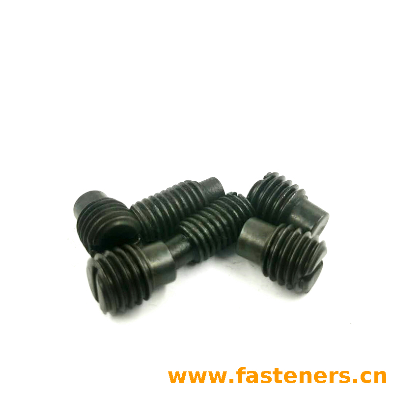 ANSI/ASME B 18.6.2 (R2010) Slotted Set Screws with Long Dog Point [Table 5] (A307, SAE J429, F468, F593)