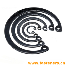 NF E 22-165 (N) Spring Retaining Rings-Axially Mounted Circlips For Shafts Bores - Normal Type