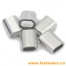 Aluminum Ferrules Specification EN13411-3(DIN3093) For Steel Wire Rope