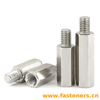 304 stainless steel inner and outer single head hex screw Hexagon stud isolation column case connection column copper column