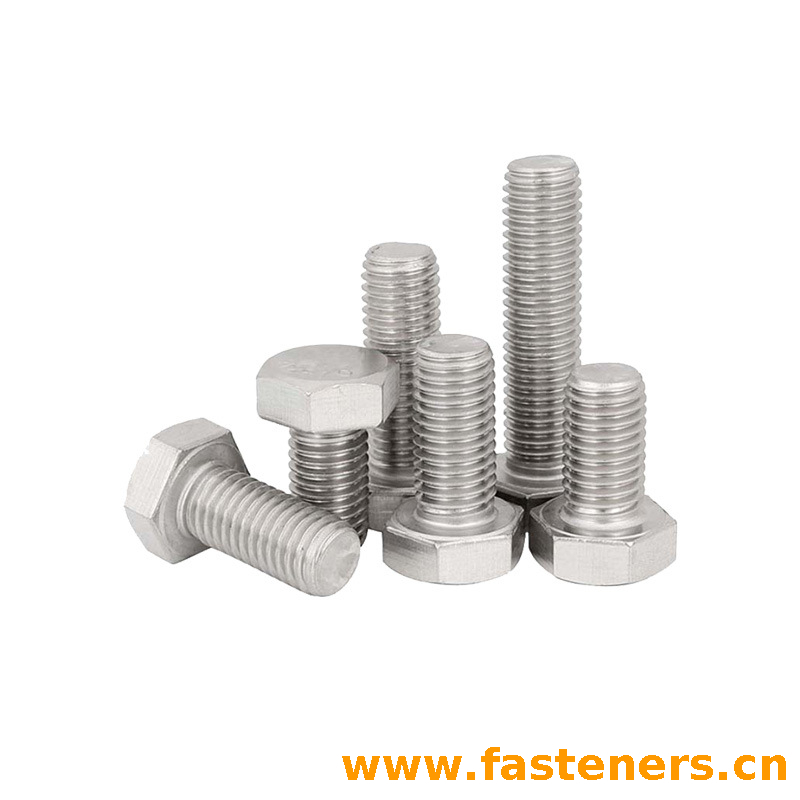 DIN933 Hexagon Head Bolts With Full Thread,Stainless Steel 304,316,316L