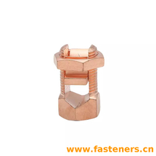 Copper Coated Brass Split Bolt Connector Line Tap