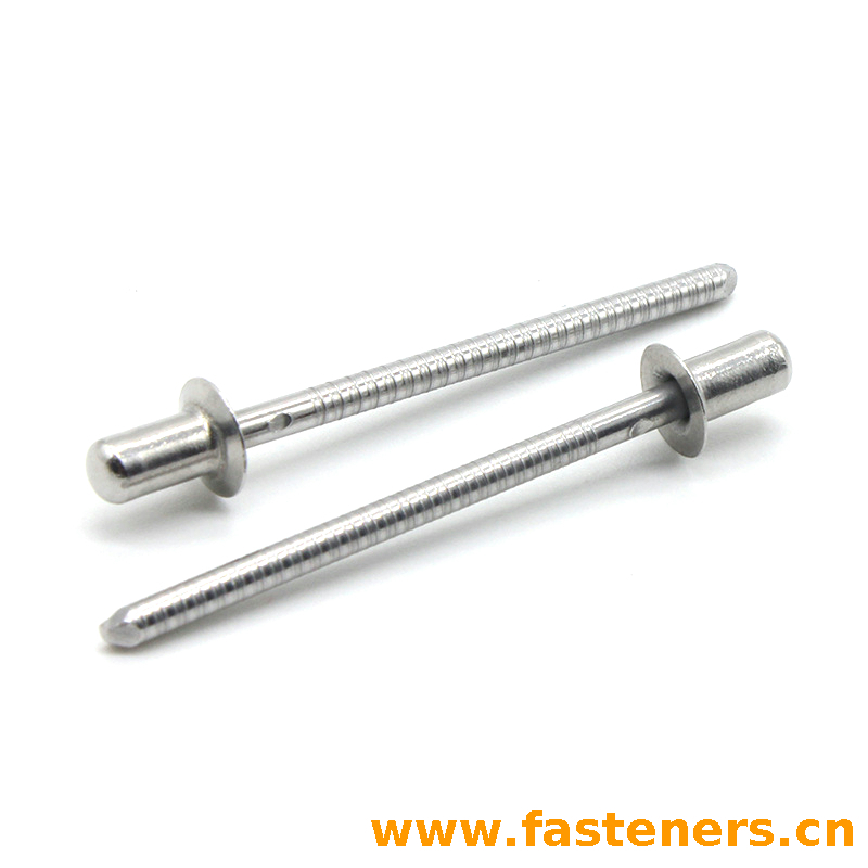 GB 12616 120 Deg Flush Head Break Mandrel Closed And Blind Rivets