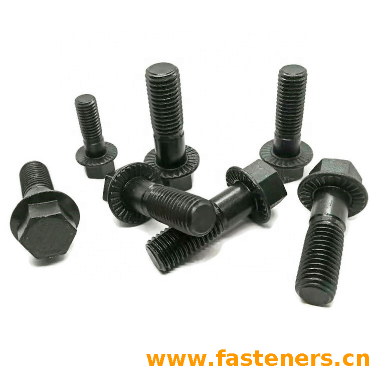 ANSI/ASME B 18.2.3.9M (R2014) Metric Heavy Hexagon Head Flange Screws (SAE J1199 / ASTM F568M, F738M, F468M, 8.8, 9.8, 10.9)