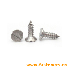 DIN7972 Slotted Countersunkhead Tapping Screws