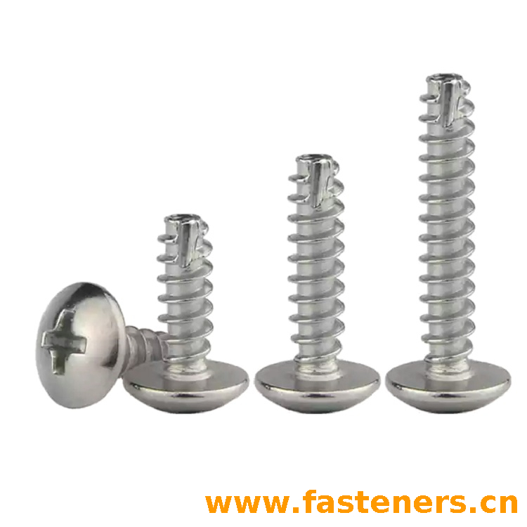 Cross Large Flat Head Cutting Tail Tapping Screw