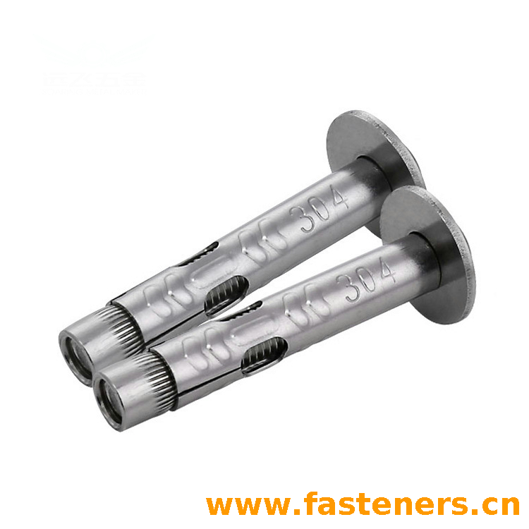 Stainless Steel Cross Recessed Pan Head Expansion Sleeve Anchor Bolt