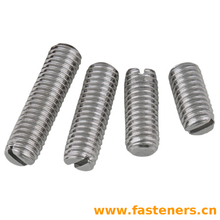 GB/T 73 Slotted Set Screws With Flat Point