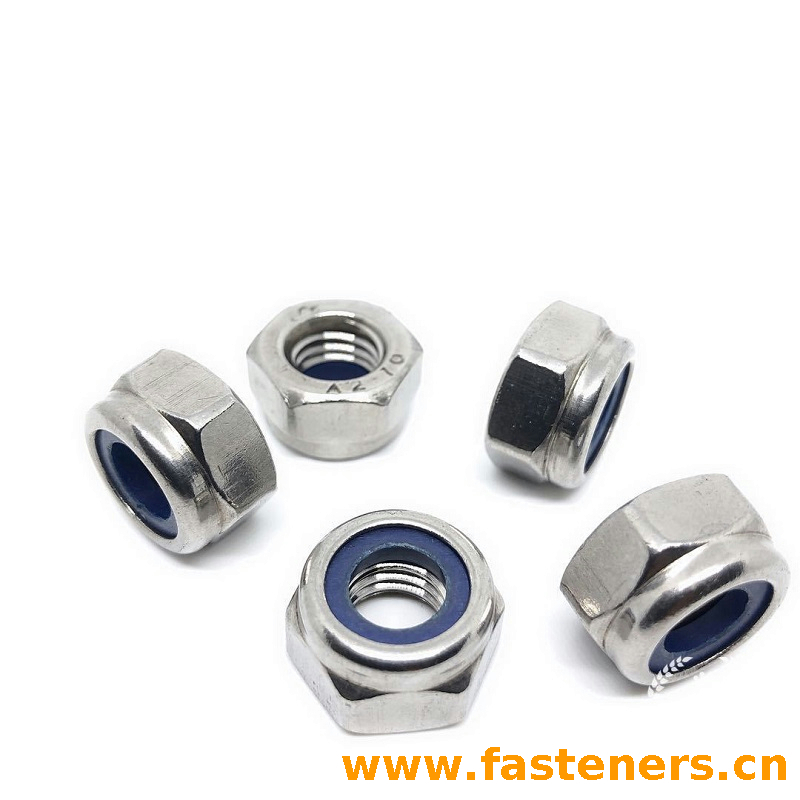 NF E 25-422 (R2002) Prevailing Torque Type Hexagon Thin Nuts(With Non-Metallic Insert), Style2, With Metric Fine Pitch Thread
