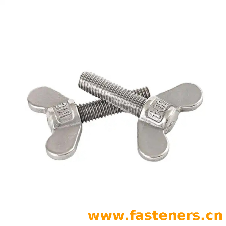 Wing Bolt,Butterfly Screw 304 Stainless Steel