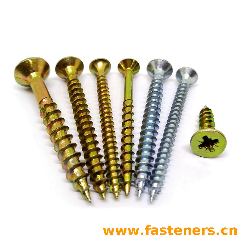 BS 1210 Recessed Countersunk Head Wood Screws