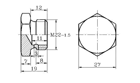 焊接压缩配件 空心螺栓 DIN 74305-1-1987