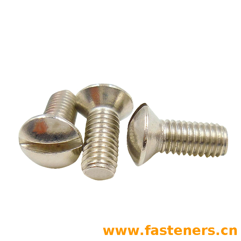 ANSI/ASME B 18.6.3 80° Slotted Machine Screw And Tapping Screw (Inch Seires)