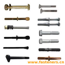 Railway Track Fasteners, Bolts And Screws，Track screws，Track Bolts