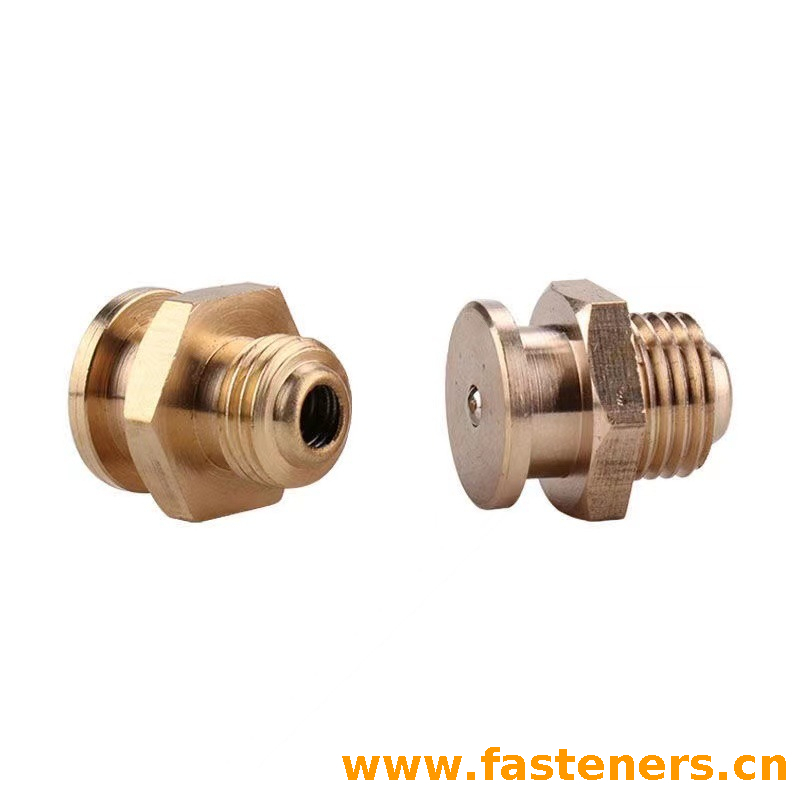 ISO 7824 Shipbuilding And Marine Structures - Lubrication Nipples - Grease Nipple-Flat Types-Copper Material