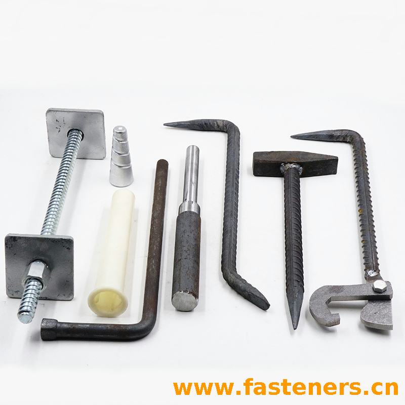 Tools for aluminum formwork construction of concrete building