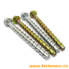 Heavy Duty Hex Head Galvanized Zinc Plated Self Drilling Concrete Screw Anchor