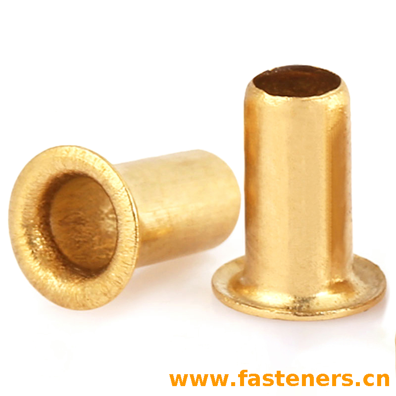 GB 876 Tubular Rivet Brass